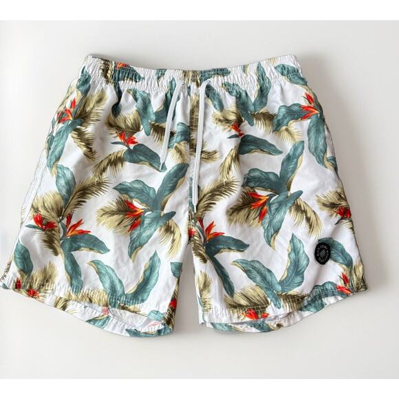 Ron Jon Surf Shop Swim Trunks Size XL Floral - Picture 1 of 5